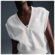 Nike Γυναικεία αμάνικη μπλούζα Sportswear Phoenix Fleece V-Neck Cropped Top